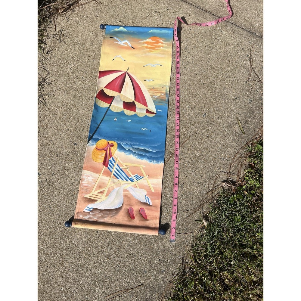 Beach Hanging Canvas Hand‎ Painted Beautiful Summer Decor